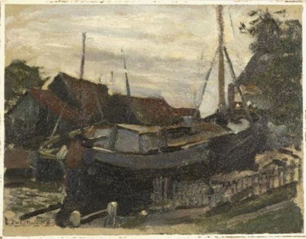 Bacino a Durgerdam - Kunstmuseum Den Haag